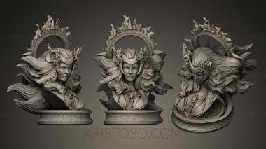 Busts of heroes and monsters (BUSTH_0276) 3D model for CNC machine